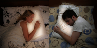 Illustration for article titled Relationship Pillows Keep Long-Distance Lovers From Feeling Lonely At Night